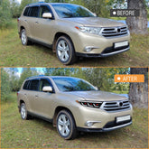 KuerLED Demon Eyes Headlight For 2012-2014 Toyota Highlander Headlight Assembly - KuerLED